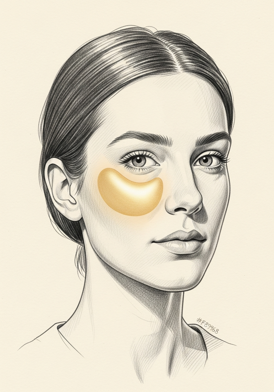 Editorial pencil-sketch portrait — clinical evaluation of fungal sinus disease